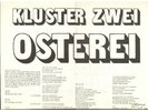Kluster ORIGINAL RARE Zwei Osterei -Cluster