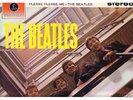 BEATLES BLACK&GOLD STEREO PLEASE PLEASE ME LP