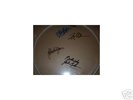 LED ZEPPELIN SIGNED DRUMHEAD, COA