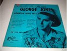 GEORGE JONES LP STARDAY 101  1ST ALBUM