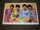 BEATLES SERGEANT PEPPER ALBUM FAN CLUB POSTER