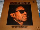 LIGHTNING HOPKINS RARE UK BLUE HORIZON LP