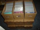 über 1.000 Singles in 9 Aufbewahrungsboxen,