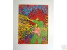Jimi Hendrix - original 1960's psychedelic poster Big O