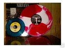 Nirvana Bleach Splattered LP With Free Sliver 7