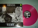 Nirvana Bleach LP Rare Sub Pop Translucent Pink SP34