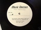 SHEER TERROR - JUST CAN'T HATE ENOUGH LP TEST PRESSING
