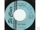 PHIL PARRY northern soul 45 ST CLAIR ((HEAR)) signed