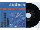 THE BEATLES/45'S ITALIANO THE GRATEST STORY