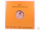 PINK FLOYD BBC TRANSCRIPTION SERVICES LP 1971 CONCERT