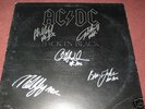 RARE AC/DC Signed LP