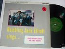 RAMBLING JACK ELLIOTT SINGS Columbia LP