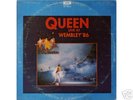 QUEEN Live at Wembley 2 LP NON-GATEFOLD PROMO ECUADOR