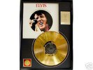 Elvis Presley Gold LP Award A Legendary Performer NEU