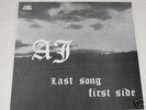 A.J. last song first side OR LP USA PSYCH FUZZ TRIO RAR