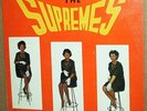 Meet the Supremes LP/1st issue sitting on stools