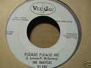 RARE=THE BEATLES=VEE JAY DJ 45=#498 PLEASE PLEASE ME