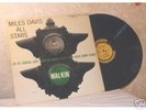 Jazz LP Miles Davis All Stars On Prestige Yellow Label