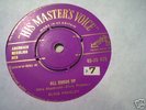 Elvis Presley All Shook Up 1956 UK HMV Export 45 Center