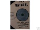 RECORD 45 RPM THE KNICKERBOCKERS ON ITS A NATURAL LABEL