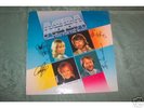 ABBA group signed ALBUM LP by 4 with COA