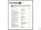 Beatles ORIGINAL 1963 Parlophone PROMO FLYER (NM+)