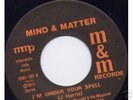RARE 70s soul 45 MIND & MATTER on M&M funk dance