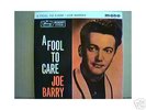 JOE BARRY - A Fool To Care -  NM EP from 1962
