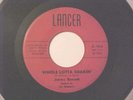 KILLER ARIZONA ROCKABILLY 45  JIMMY BENNETT ON LANCER