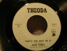 ANN PERRY Thats the way he is THEODA (Northern soul)
