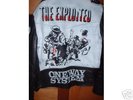Original 80's The Exploited Punk studded Leather Jacket