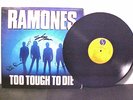 RAMONES PROMO LP AUTOGRAPHED TOO TOUGH TO DIE SIRE 1984