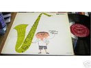 Dexter Gordon Quartet JAZZ LP Daddy Plays the Horn mono