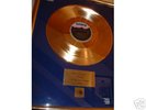 Goldene Schallplatte von Whitney Housten