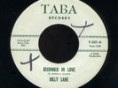 DOO WOP 45 BILLY LANE -BEGINNER IN LOVE -orig TABA
