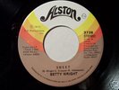 70's Soul 45 BETTY WRIGHT on ALSTON Man Of Mine