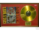 Guns N'  Roses- LP - Gold  Disc plus original cover