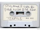 TENPOLE TUDOR - 1979 demo tape - Very rare