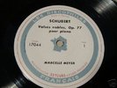 MARCELLE MEYER PLAYS SCHUBERT DISCOPHILES FRANCAIS