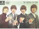 The BEATLES IN ITALY Israel Org LP MINT Cover + Insert