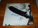 vintage Led Zeppelin Signed Album, COA