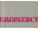 EMERGENCY dito LP CBS S64381 UDO LiNDENBeRG KRAUT 1971