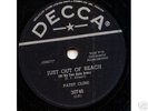 PATSY CLINE-JUST OUT OF REACH-78RPM-DECCA -MINT-1958