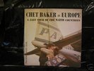 Chet Baker - In Europe Lp PACIFIC JAZZ Original 1956