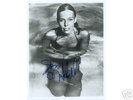 VERY RARE.Hand Signed photo.JONI MITCHELL in bikini.COA