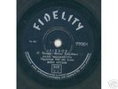 NANA MOUSKOURI - HADJIDAKIS org GREEK 78rpm FIDELITY