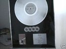 SIMPLY RED BPI CERTIFIED PLATINUM SALES AWARD