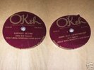 Rare 78 rpm Record Jelly Roll Morton Okeh London Blues