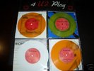 U2 4 Play White Orange and Yellow Vinyl 