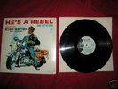 rare original THE CRYSTALS hes a rebel R&B DOO WOP LP